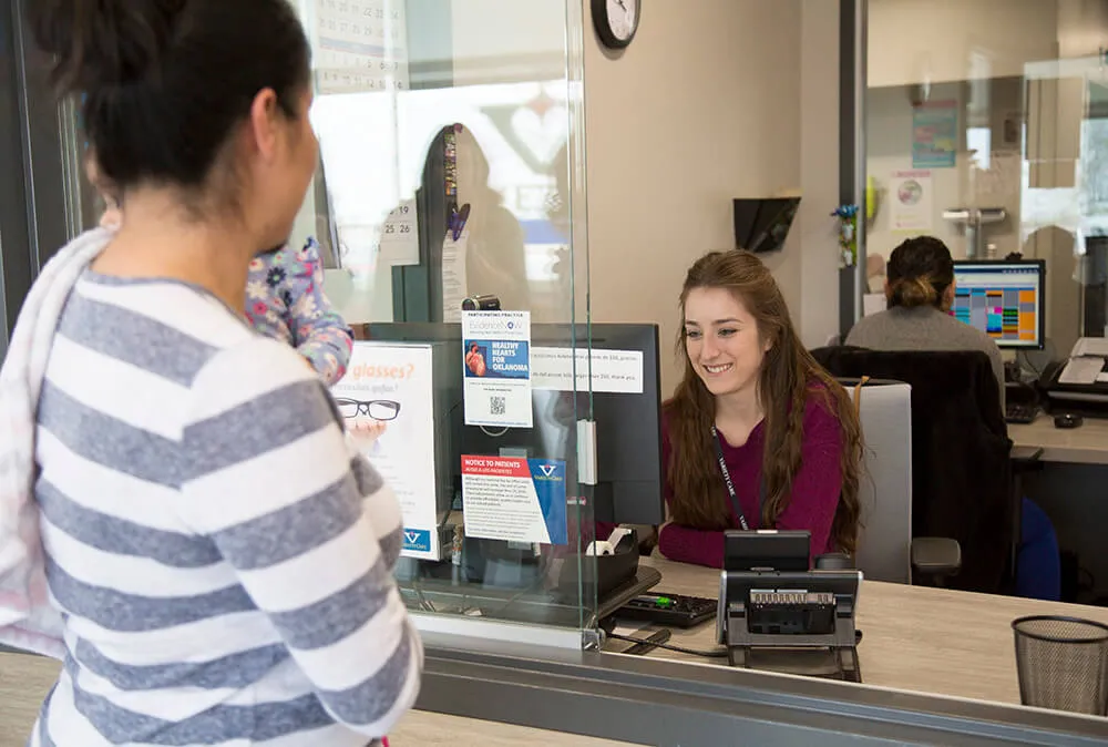 Patients visiting health centers